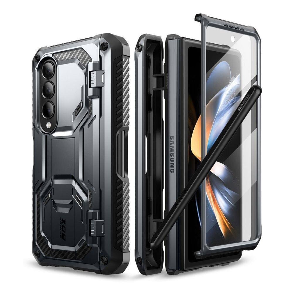 Supcase IBLSN Armorbox, Galaxy Fold 4 Black cena un informācija | Telefonu vāciņi, maciņi | 220.lv