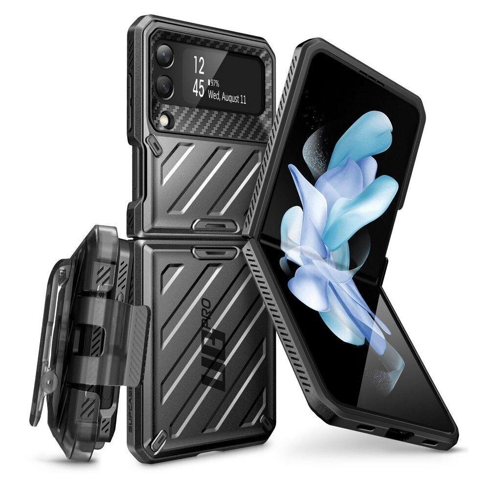 Supcase Unicorn Beetle Pro, Galaxy Flip 4 Black cena un informācija | Telefonu vāciņi, maciņi | 220.lv