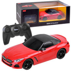 Tālvadības automašīna BMW Z4 1:18 Sarkana RC0580 cena un informācija | Rotaļlietas zēniem | 220.lv