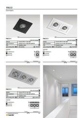 Встраиваемый светильник Azzardo Paco AZ0795 цена и информация | Монтируемые светильники, светодиодные панели | 220.lv