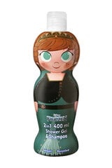 Anna Frozen II 1D (Dušas želeja & Šampūns) 400 ml cena un informācija | Dušas želejas, eļļas | 220.lv