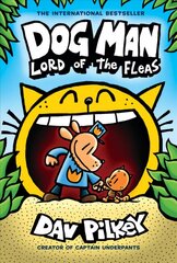 Dog Man 5: Lord of the Fleas (HB) (NE): Lord of the Fleas цена и информация | Книги для подростков и молодежи | 220.lv