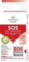 Serums nagu stiprināšanai Constance Carroll Nail Care SOS Nail Rebuilder, 10 ml cena un informācija | Nagu lakas, stiprinātāji | 220.lv