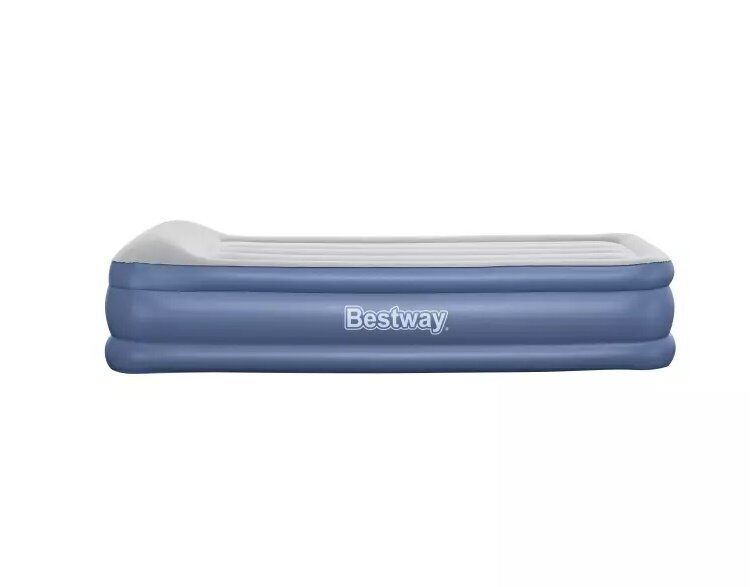 Bestway® TriTech™ Vento piepūšamais matracis ar iebūvētu elektrisko sūkni Vienvietīgs XL / Vidējs 191 x 97 x 46 cm cena un informācija | Piepūšamie matrači un mēbeles | 220.lv
