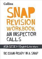 Inspector Calls: AQA GCSE 9-1 English Literature Workbook: Ideal for Home Learning, 2022 and 2023 Exams cena un informācija | Grāmatas pusaudžiem un jauniešiem | 220.lv
