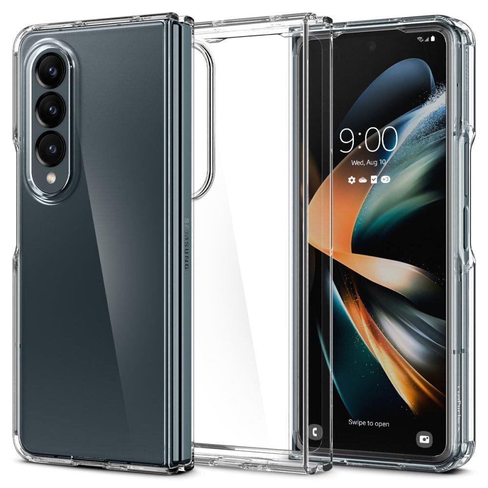 Spigen Crystal Hybrid, Galaxy Z Fold 4 Transparent cena un informācija | Telefonu vāciņi, maciņi | 220.lv
