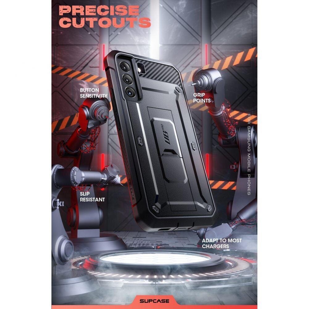 Supcase Unicorn Beetle Pro, Galaxy S22 Black cena un informācija | Telefonu vāciņi, maciņi | 220.lv