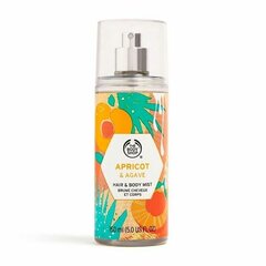 Ķermeņa un matu aerosols Apricot & Agave (Hair & Body Mist) 150 ml cena un informācija | Ķermeņa krēmi, losjoni | 220.lv