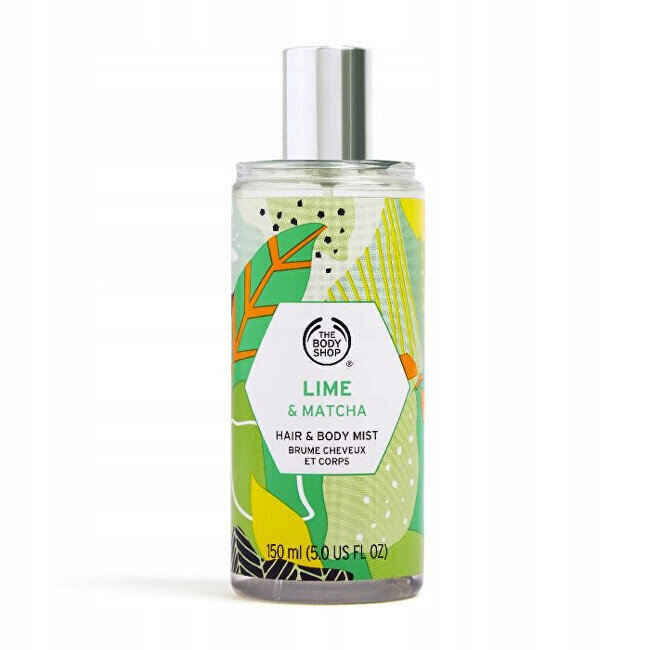 Ķermeņa un matu aerosols Lime & Matcha (Hair & Body Mist) 150 ml cena un informācija | Ķermeņa krēmi, losjoni | 220.lv