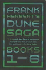 Frank Herbert's Dune Saga 6-Book Boxed Set: Dune, Dune Messiah, Children of Dune, God Emperor of Dune, Heretics of Dune, and Chapterhouse: Dune цена и информация | Фантастика, фэнтези | 220.lv
