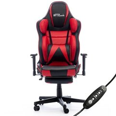 Masāžas spēļu krēsls ByteZone Hulk Gaming Chair, melni sarkans цена и информация | Офисные кресла | 220.lv