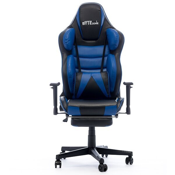 Masāžas spēļu krēsls ByteZone Hulk Gaming Chair, melni zils cena un informācija | Biroja krēsli | 220.lv