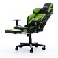 Masāžas spēļu krēsls ByteZone Hulk Gaming Chair, melns-zaļš cena un informācija | Biroja krēsli | 220.lv