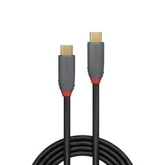 Кабель USB3.2 C-C 1M/ANTHRA 36901 Lindy цена и информация | Кабели и провода | 220.lv