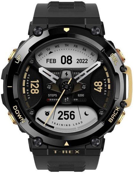 Amazfit T-Rex 2 Astro Black/Gold cena un informācija | Viedpulksteņi (smartwatch) | 220.lv