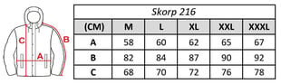 Virsjaka vīriešiem Skorp 216 цена и информация | Мужские куртки | 220.lv