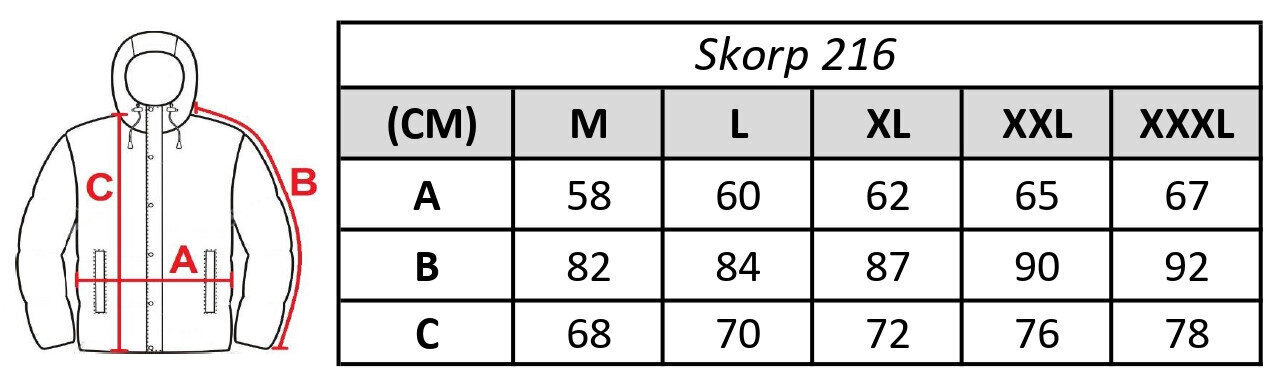 Virsjaka vīriešiem Skorp 216 цена и информация | Vīriešu virsjakas | 220.lv