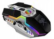 Bezvadu pele Izoxis Mouse apgaismots 7 pogu uzlādējams optiskais sensors цена и информация | Peles | 220.lv