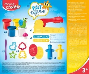 Пластелин Maped Creativ 4 цвета * 56гр + 12 принадлежностей цена и информация | Принадлежности для рисования, лепки | 220.lv