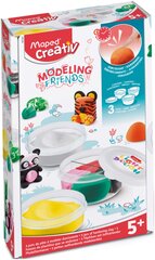 MAPED Creativ veidošanas masa Modeling friends 5+ cena un informācija | Modelēšanas un zīmēšanas piederumi | 220.lv