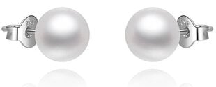 Beneto Eleganti pērļu auskari AGUP2240P cena un informācija | Auskari | 220.lv