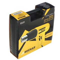 Tehniskais fēns 2000W 350/550°C Brenar (5531) цена и информация | Строительные фены | 220.lv