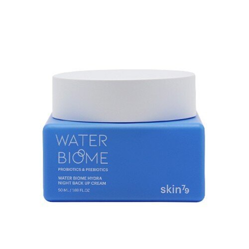 Nakts sejas krēms ar probiotikām un prebiotikām Skin79 Water Biome Hydra Night Back Up, 50ml цена и информация | Sejas krēmi | 220.lv