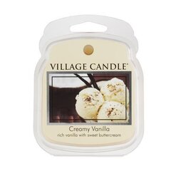 Village Candle Aromalampā šķīstošs vasks Vaniļas saldējums (Creamy Vanilla) 62 g цена и информация | Подсвечники, свечи | 220.lv