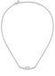 Morellato Unikāla sieviešu kaklarota ar caurspīdīgiem cirkoniem Scintille SAQF06 cena un informācija | Kaklarotas | 220.lv