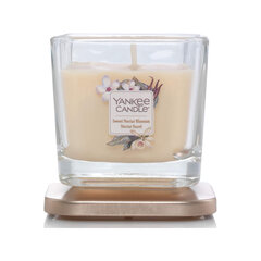 Yankee Candle Aromātiska svece maza kvadrātveida Sweet Nectar Blossom 96 g цена и информация | Подсвечники, свечи | 220.lv