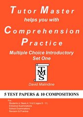 Tutor Master Helps You with Comprehension Practice - Multiple Choice Introductory Set One cena un informācija | Grāmatas pusaudžiem un jauniešiem | 220.lv