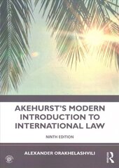 Akehurst's Modern Introduction to International Law 9th edition цена и информация | Книги по экономике | 220.lv