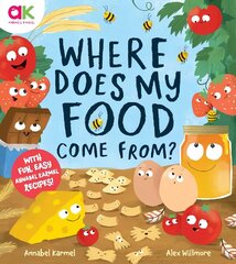 Where Does My Food Come From?: The story of how your favourite food is made cena un informācija | Grāmatas pusaudžiem un jauniešiem | 220.lv