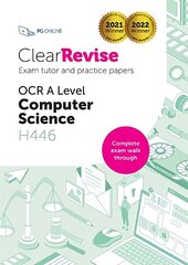 ClearRevise OCR A Level Computer Science H446: Exam Tutor and Practice Papers 2022 cena un informācija | Ekonomikas grāmatas | 220.lv