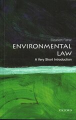 Environmental Law: A Very Short Introduction цена и информация | Книги по экономике | 220.lv