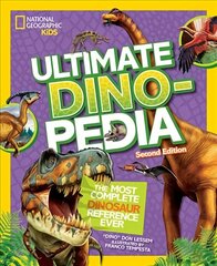 Ultimate Dinosaur Dinopedia 2nd Revised edition цена и информация | Книги для подростков  | 220.lv