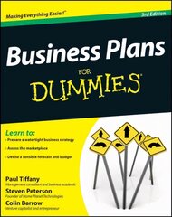 Business Plans For Dummies 3e 3rd Edition cena un informācija | Ekonomikas grāmatas | 220.lv