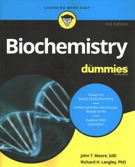 Biochemistry For Dummies, 3rd Edition 3rd Edition cena un informācija | Ekonomikas grāmatas | 220.lv