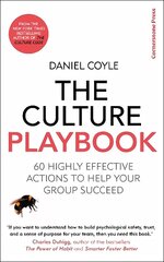 Culture Playbook: 60 Highly Effective Actions to Help Your Group Succeed цена и информация | Книги по экономике | 220.lv