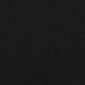 Gultas rāmis vidaXL (90x200 cm), melns cena un informācija | Gultas | 220.lv