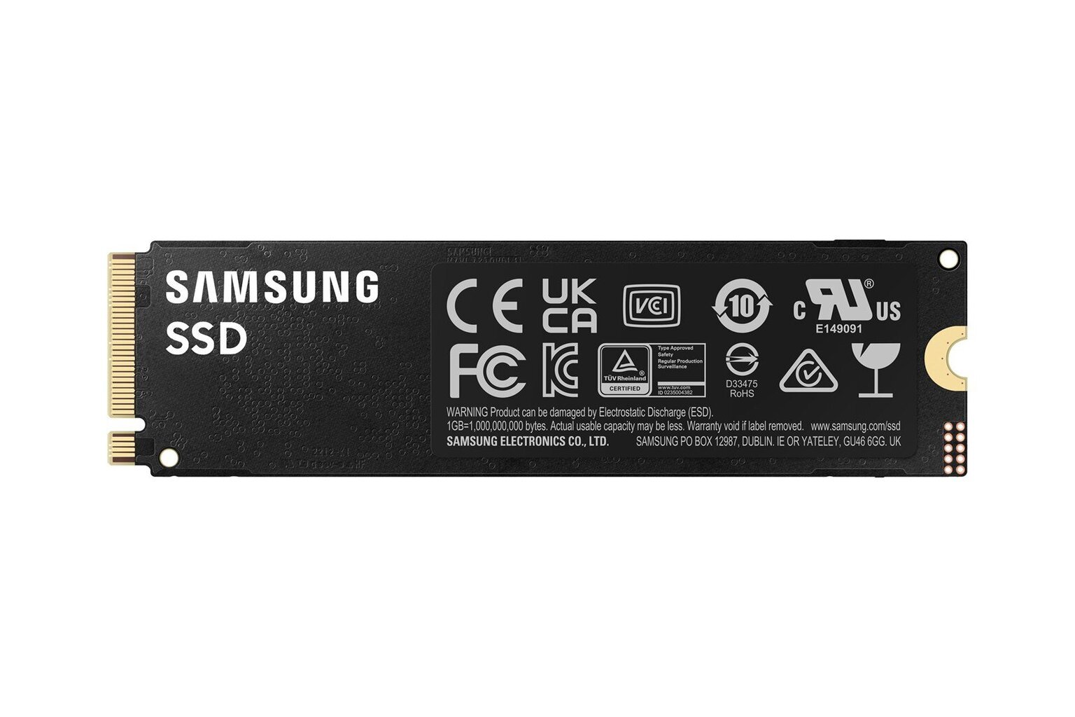 Samsung 990 Pro, 1TB, M.2, NVMe, MZ-V9P1T0BW цена и информация | Iekšējie cietie diski (HDD, SSD, Hybrid) | 220.lv