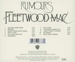 CD Fleetwood Mac Rumours CD cena un informācija | Vinila plates, CD, DVD | 220.lv