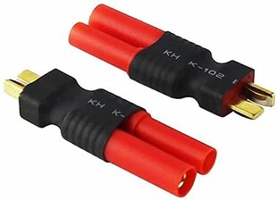 3 gabali Deans T-Plug Male HXT 4mm adapteris bezvadu RC LiPo akumulatora savienotājs cena un informācija | Smart ierīces un piederumi | 220.lv