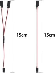 Удлинительные и разветвительные кабели для сервопривода, 10 шт. цена и информация | Smart устройства и аксессуары | 220.lv