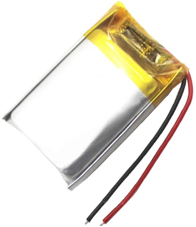 1 gabals uzlādējams Lipo akumulators 902030 (3.7v, 500mAh Lipo) portatīvajam video mp3 mp4 telefonam LED gaisma GPS cena un informācija | Smart ierīces un piederumi | 220.lv