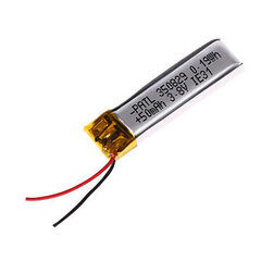 Перезаряжаемая липоевая батарея 350829 (3.8v, 50mAh Lipo) для Bluetooth гарнитур, умных часов, POS, медицинских инструментов и других портативных устройств цена и информация | Аккумуляторы | 220.lv