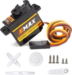 EMax ES08A II 8.6g plastmasas pārnesumu analogais servo ar 15T rokas kronšteinu komplekts rezerves daļām Axial SCX24 RC auto modeļiem цена и информация | Smart устройства и аксессуары | 220.lv