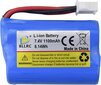 1 gab. 7.4V 1100mAh Lipo akumulators BLLRC L100 HONGXUNJIE HJ808 tālvadības pults laivu piederumiem RC rotaļu laivas ātrgaitas tālvadības pults cena un informācija | Akumulatori | 220.lv