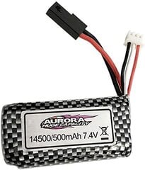 1 gab. 7.4V 500mAh uzlādējams litija jonu akumulators Hosim 9130 9136 9137 9138 9145 Truggy ātrgaitas kravas automašīnu aksesuāri cena un informācija | Smart ierīces un piederumi | 220.lv