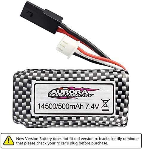 1 gab. 7.4V 500mAh uzlādējams litija jonu akumulators Hosim 9130 9136 9137 9138 9145 Truggy ātrgaitas kravas automašīnu aksesuāri цена и информация | Smart ierīces un piederumi | 220.lv